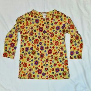 Hanna Anderson Girl's Floral Hippie Top Excellent Used Condition, Lots of Colors
